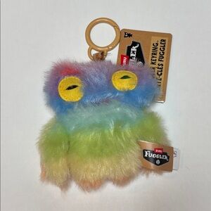 NWT Zuru Fuggler rainbow wide eyed weirdo keyring